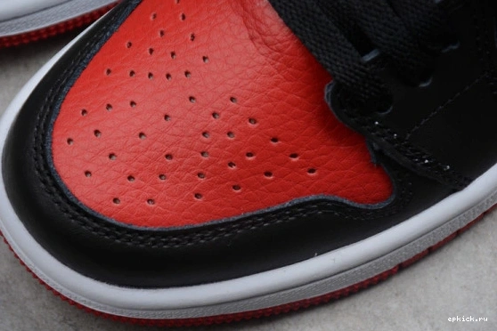 Cheap EP 1 Kid OG Bred Red High Jordan Black Air Banned  555088  555088 001 Kids Retro 001 0428